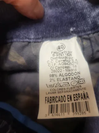 Pantalón azul nuevo