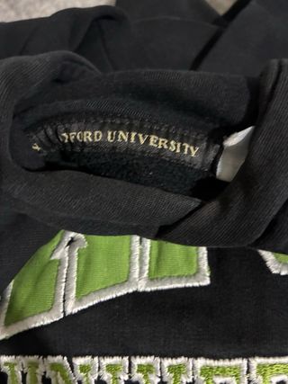 Sudadera Oxford University Oficial Negra
