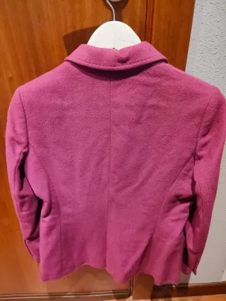 Chaqueta Purificación García Talla 40 Burdeos