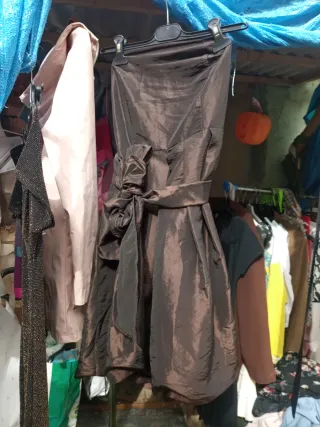 Lote 2 Vestidos Fiesta Abombados Talla S