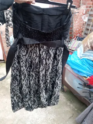 Lote 2 Vestidos Fiesta Abombados Talla S