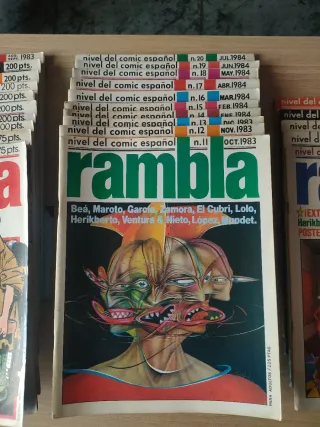 Rambla revista Cómic Ns 1 a 25 Muy buen estado.