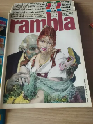 Rambla revista Cómic Ns 1 a 25 Muy buen estado.