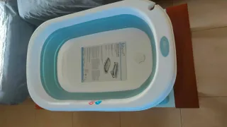 Bañera bebé plegable