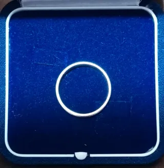 Anello Oro Bianco 18k