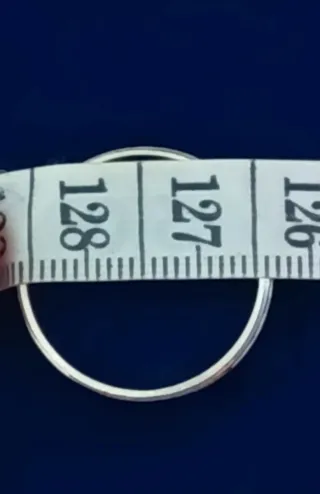 Anello Oro Bianco 18k