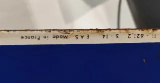 Cartel Michelin Vintage Doble Cara