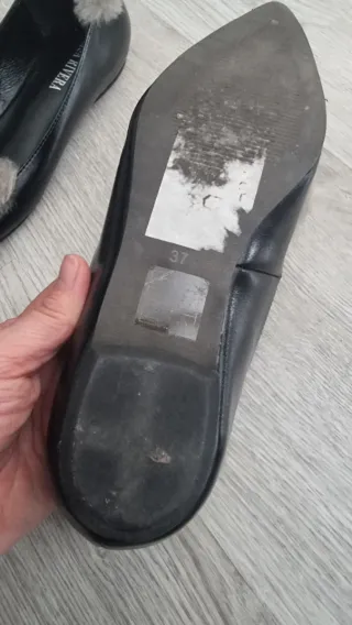 Manoletinas Elisa Rivera negras de Elisa Rivera