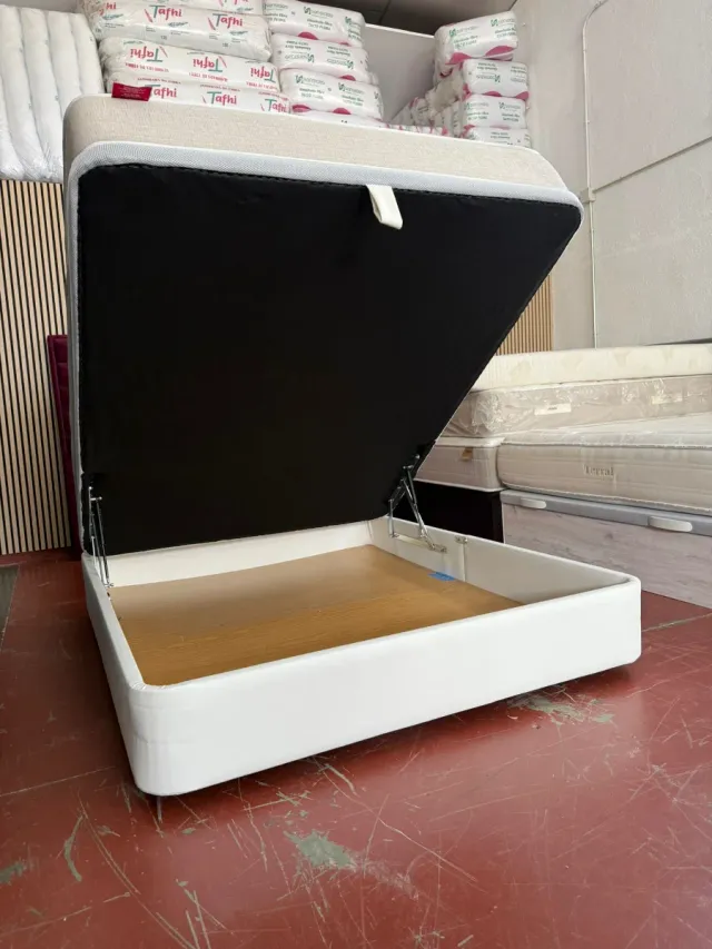 Cama 150x190, CANAPE Y COLCHÓN  PIKOLIN