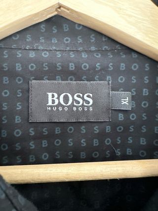 Camisa HUGO BOSS Negra Talla XL