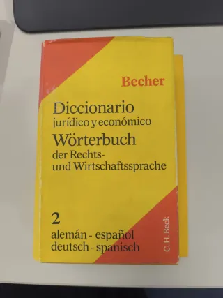 Diccionario jurídico y economico