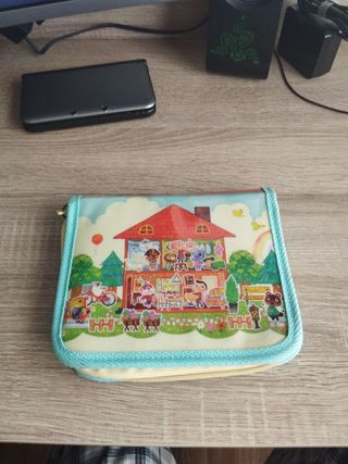 3ds XL, funda y cargador