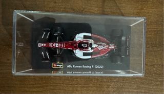 Zhou Guanyu Alfa Romeo C42 2022 1:43 Burago Signed