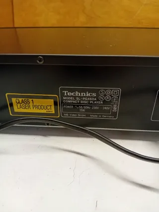 Reproductor CD Technics SL-PG460 Negro