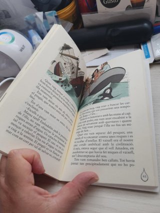 Libro de lectura, L'illa del simiots