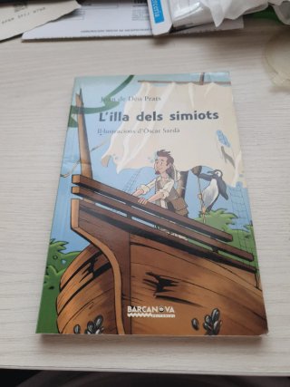 Libro de lectura, L'illa del simiots