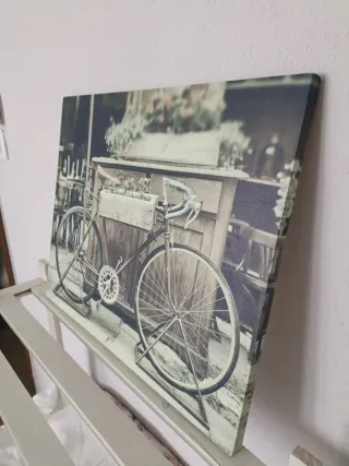 Cuadro Decorativo Bicicleta Vintage
