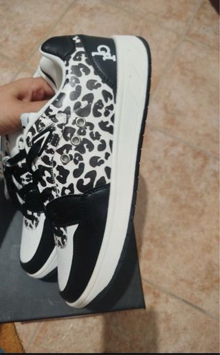 Sapatilhas com padrão leopardo roccobarocco 39