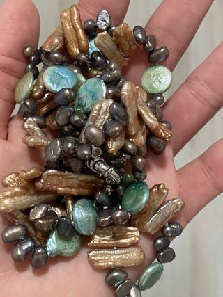 Collar de perlas barrocas