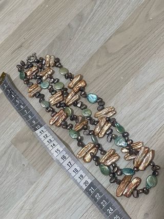 Collar de perlas barrocas