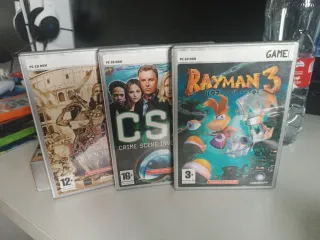 Pack Age of Empires + CSI + Rayman 3
