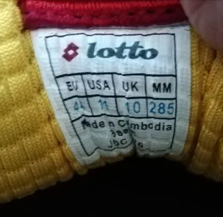 Scarpe vintage Lotto Japan Tg 44