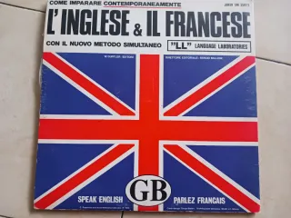 Il francese e l'inglese - 2 Vinili Vintage