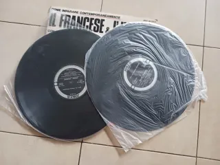 Il francese e l'inglese - 2 Vinili Vintage