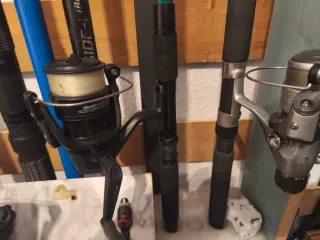 Cañas desde 13€ y carretes  desde 11€ ver fotos