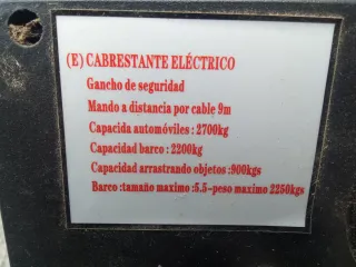 Cabrestante 12V
