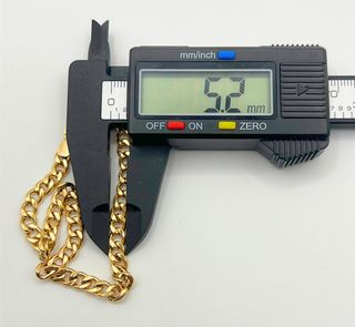 Esclava Oro 18k Barbada 6.76 gr