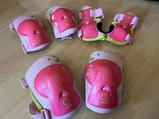 Protecciones patinaje niña Oxelo