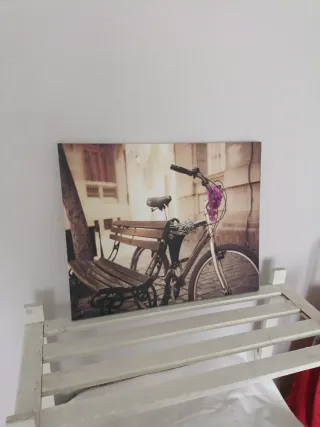 Cuadro Decorativo Bicicleta Vintage