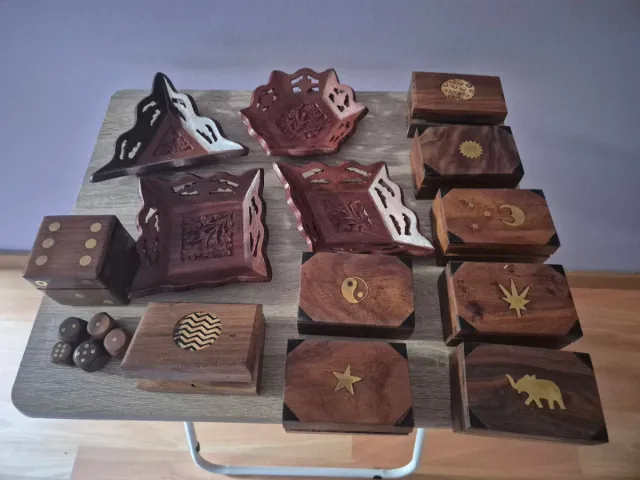 Cajitas Madera y Latón Pequeñas y más. Ver fotos