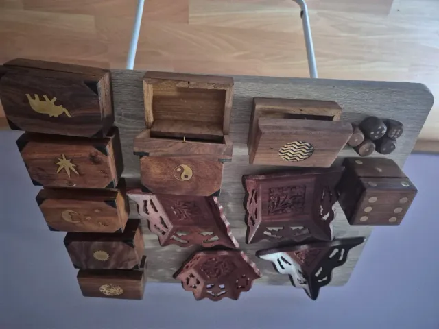 Cajitas Madera y Latón Pequeñas y más. Ver fotos