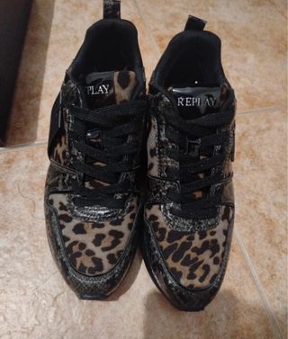 Sapatilhas Replay 38 Animal Print