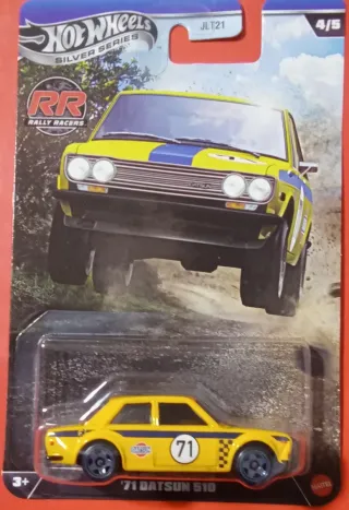 Hot Wheels '71 Datsun 510 Rally Racers