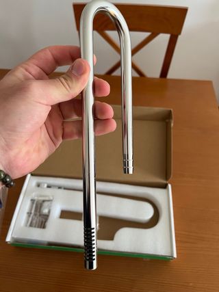 Pipas de acero inox, filtro acuario