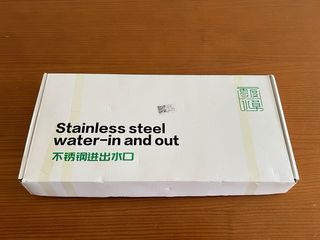 Pipas de acero inox, filtro acuario