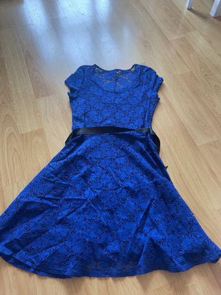 Vestido Morgan azul talla M
