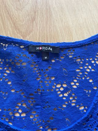 Vestido Morgan azul talla M