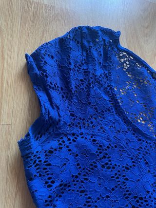 Vestido Morgan azul talla M