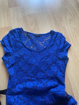 Vestido Morgan azul talla M