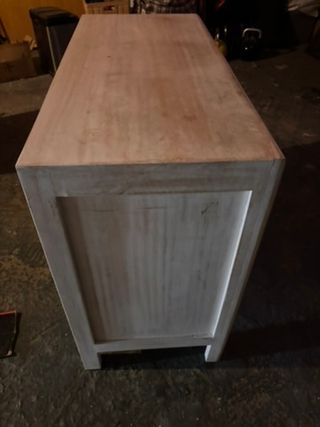 Cómoda Rústica/Boho Madera Tallada