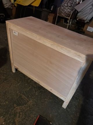 Cómoda Rústica/Boho Madera Tallada