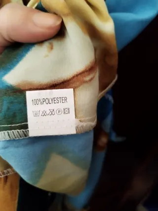 Blusón estampado playero