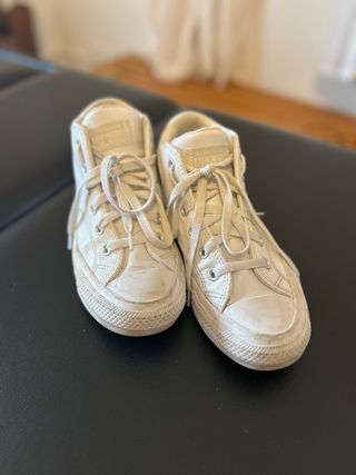 Zapatillas Converse blancas altas