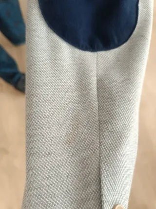 Americana gris hombre