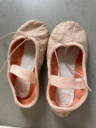 Zapatillas de ballet rosas talla 27