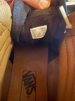 Zapatillas Vans Talla 42 Abeja